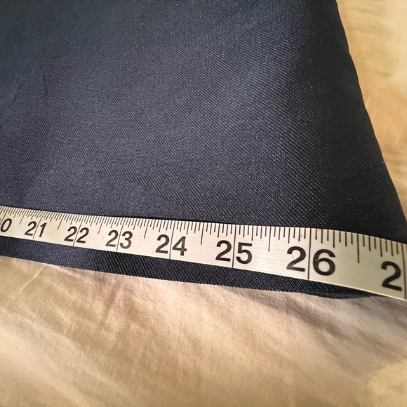 John Paul Ataker Elegant Navy Blue Sleeveless A-Line Cocktail Dress - Picture 12 of 16